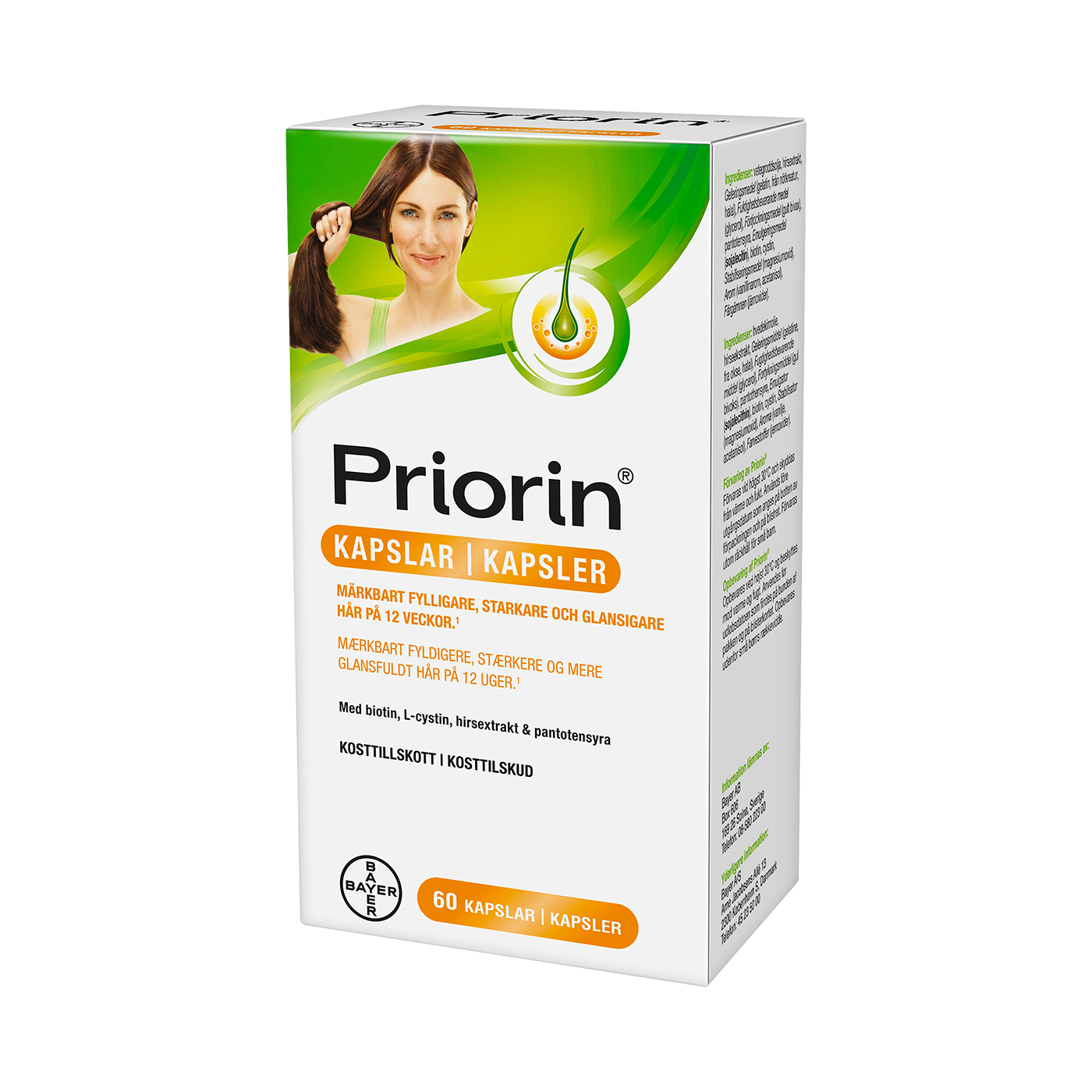 Priorin® kapslar - återfå ett starkt och välmående hår